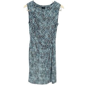 Nic + Zoe‎ Shift Sheath Fitted Sleeveless Career Knot Waist Dress